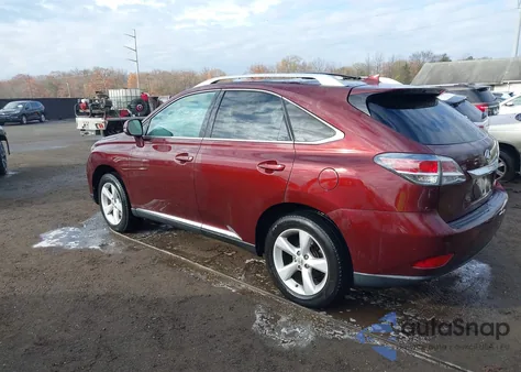 2014 Lexus Rx 350 z USA, uszkodzony, nr VIN 2T2BK1BA4EC227912